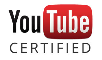 YouTube Certified Badge (Light)